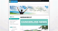 Desktop Screenshot of cancerlinkfoundation.org